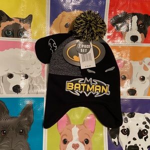 Batman Boys Hat and Glove Set